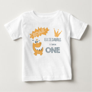 ROAR Dinosaur Första Födelsedagsflicka T Shirt