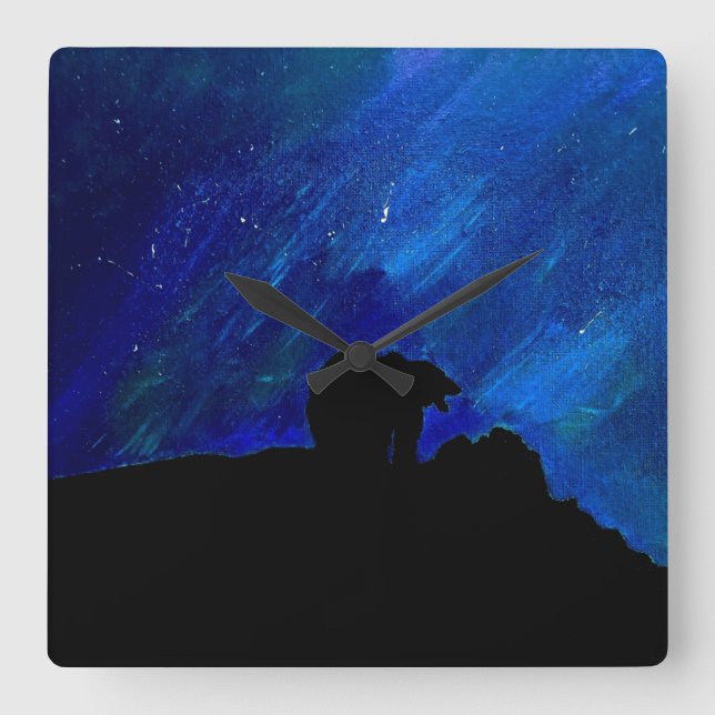 Roar! Fyrkantig Klocka (Framsida)