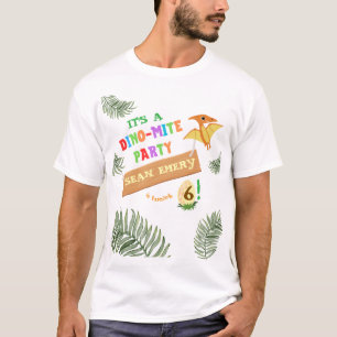 Roar in i Färg: Stunning Dinosaur T Shirt