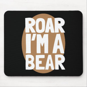 Roar jag är en björnshirt Halloween Bear Costume S Musmatta