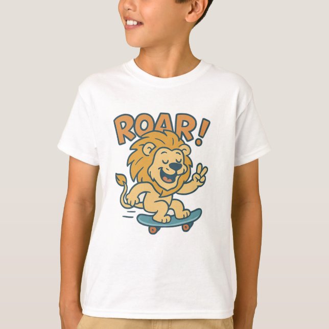 Roar Lejon! T Shirt (Framsida)