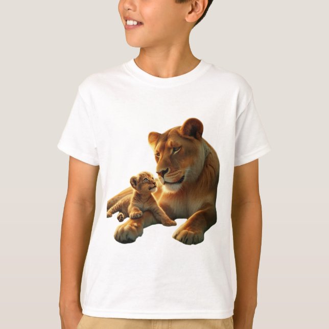 Roar med pride i denna Lejona T-Shirt (Framsida)
