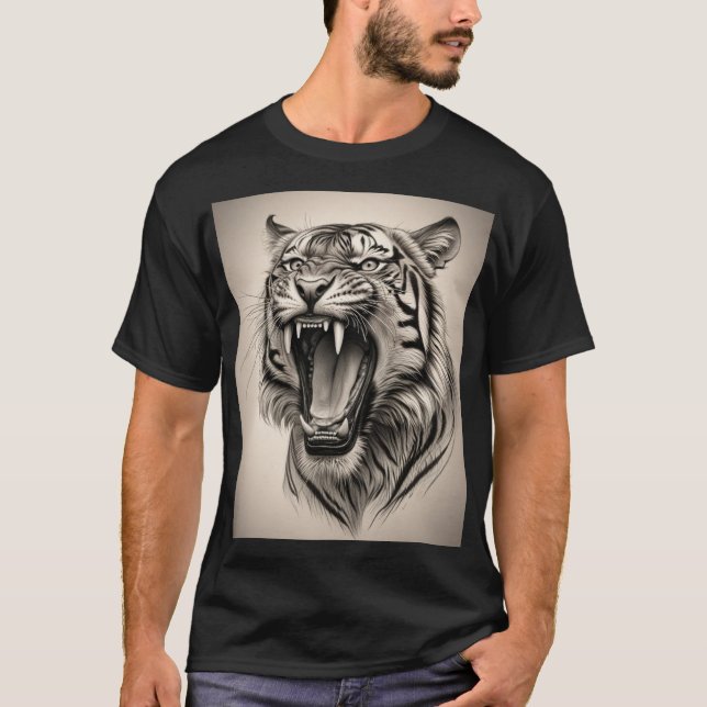 Roar of Majesty T Shirt (Framsida)