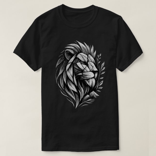 Roar of the Wild: Nature’s Power Unleashed T Shirt (Design framsida)