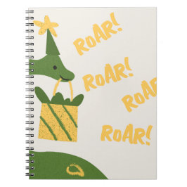 Roar Party Animals Birthday Anteckningsbok