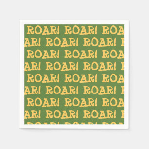 Roar Party Animals Birthday Pappersservett