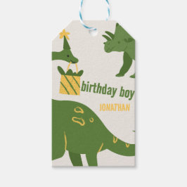 Roar Party Animals Birthday Presentetikett