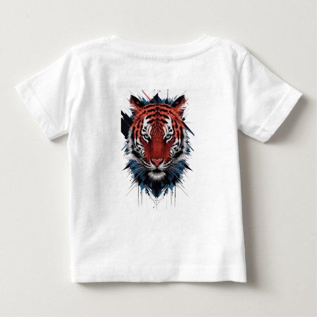 Roar Power" Baby Tiger T-Shirt (Baksida)