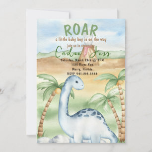 Roar sin pojkvän Shower Inbjudningar