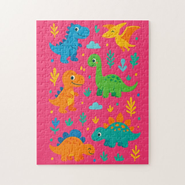 Roar & Solve Puzzle Pussel (Vertikal)