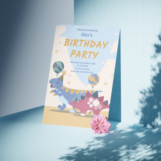 Roar-some Dino Party-inbjudningar: Roligt & Easy S Inbjudningar (Roar-some Dino Party Invitations! Fun & Customizable Templates)