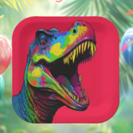Roar-some Red dinosaur