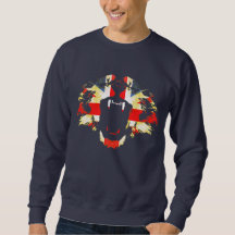 Roar Underbar British lejon Union jack jumper