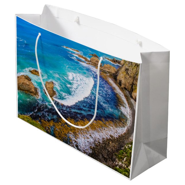 Roaring Bay vid Nugget Point (Baksidan Vinklad)