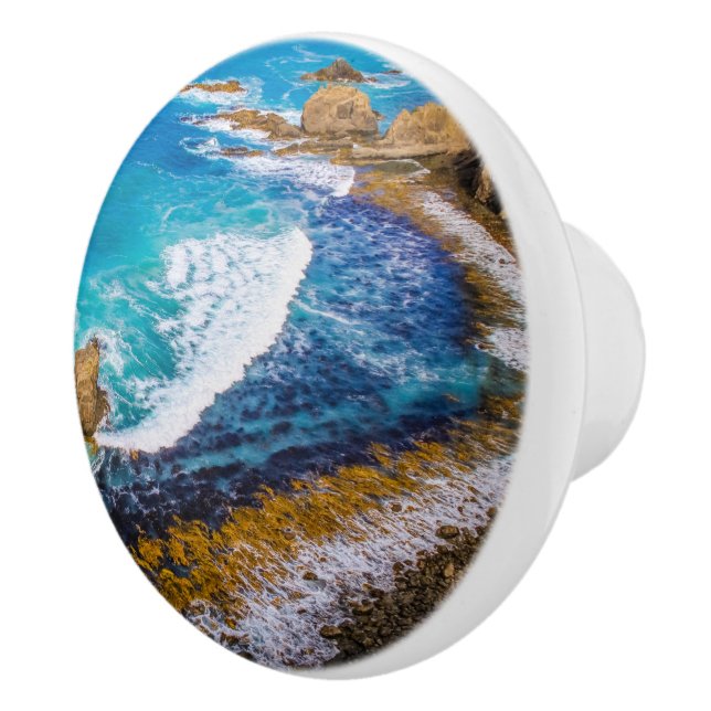 Roaring Bay vid Nugget Point Knopp (Höger)