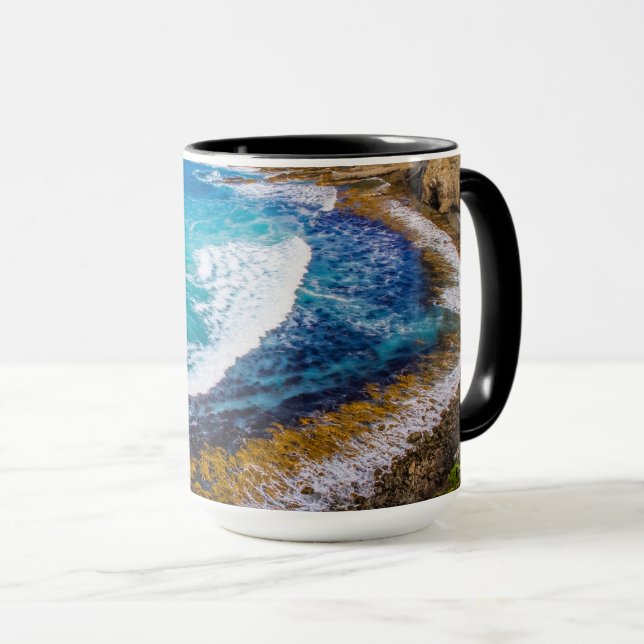 Roaring Bay vid Nugget Point Mugg (Framsida höger)