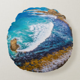 Roaring Bay vid Nugget Point Rund Kudde