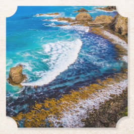 Roaring Bay vid Nugget Point Underlägg Papper