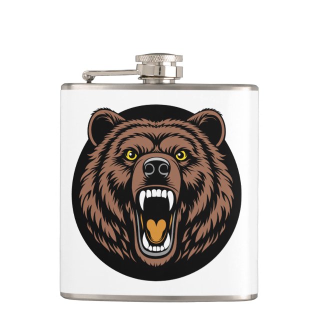 Roaring Bear Power Emblem Fickplunta (Framsidan)