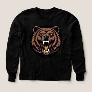 Roaring Bear Power Emblem T Shirt