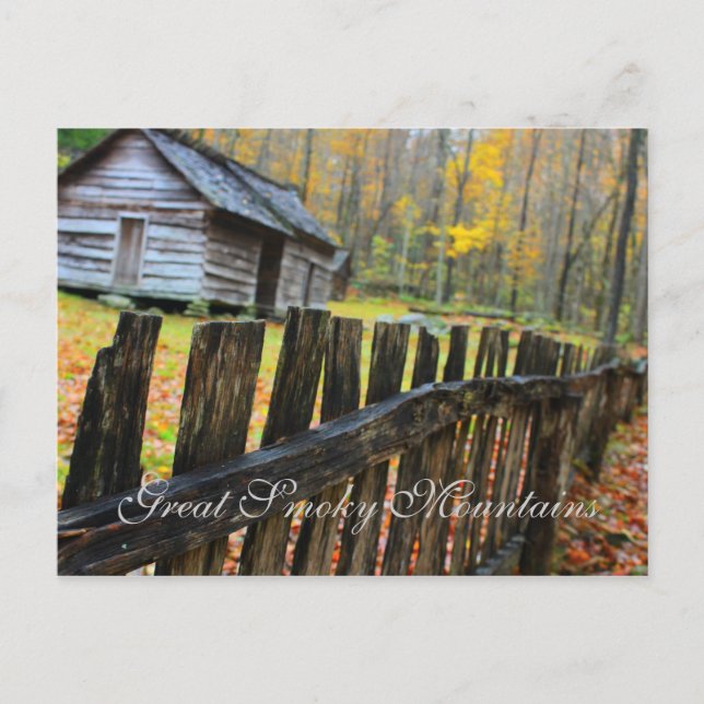 Roaring Fork Motor Trail Homestead Vykort (Framsida)