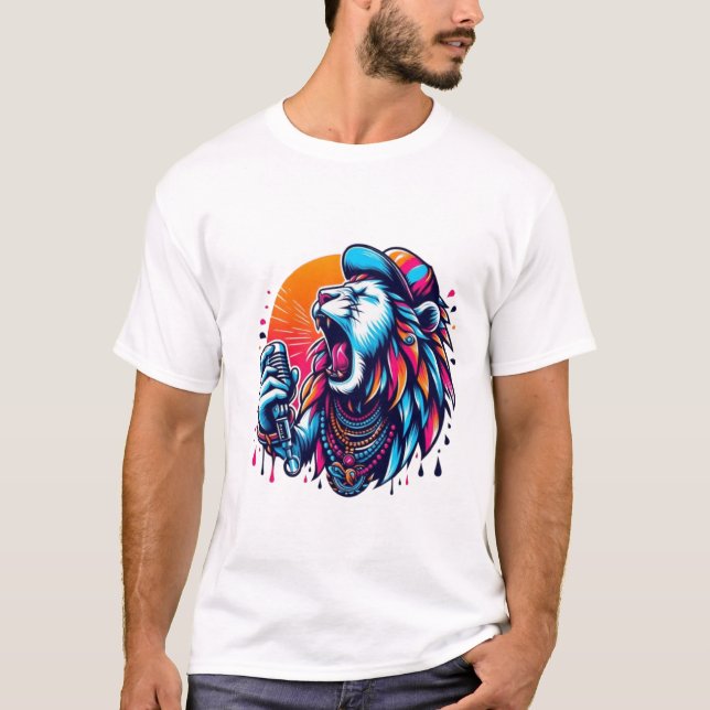 Roaring Harmony T Shirt (Framsida)
