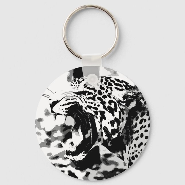 Roaring Jaguar Nyckelring (Framsida)