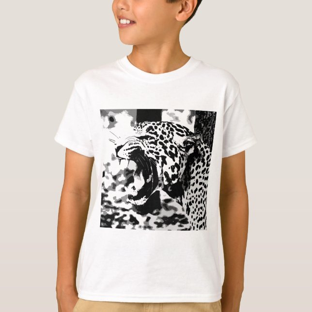 Roaring Jaguar Tee Shirt (Framsida)