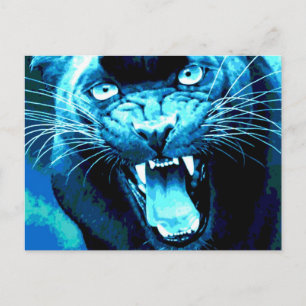 Roaring Jaguar Vykort