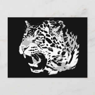 Roaring Jaguar Vykort