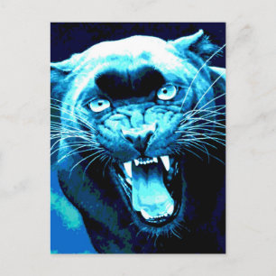 Roaring Jaguar Vykort