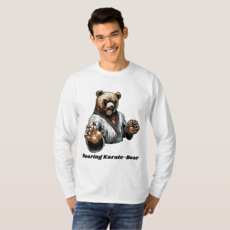 "Roaring Karate-Bear" T Shirt