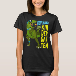 Roaring Kindergarten Dinosaur Rex Back to school 8 T Shirt