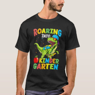 Roaring Kindergarten Dinosaur T Rex Back to school Shirt