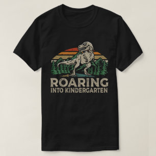Roaring Kindergarten Dinosaur T Rex Back to school Shirt
