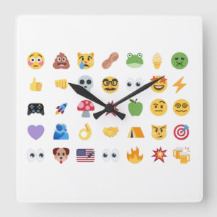 Roaring Kitty 35 Emoji Tidslinje GME MOASS DFV mem Fyrkantig Klocka
