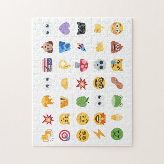 Roaring Kitty 35 Emoji Tidslinje GME MOASS DFV mem Pussel (Vertikal)