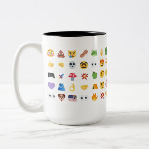 Roaring Kitty 35 Emoji Tidslinje GME MOASS DFV mem Två-Tonad Mugg