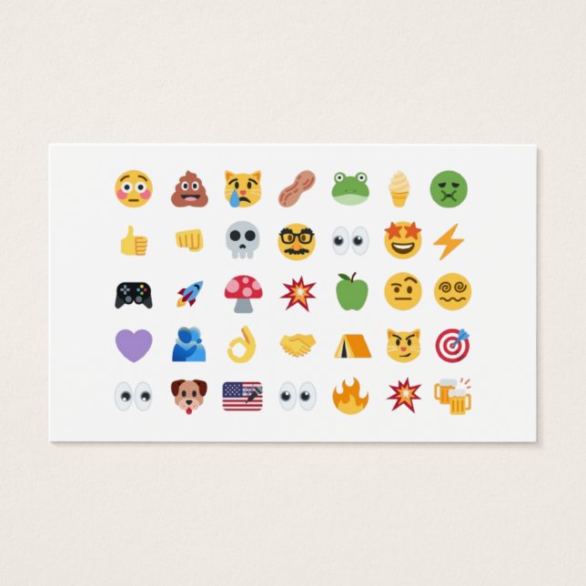 Roaring Kitty 35 Emoji Tidslinje GME MOASS DFV mem Visitkort (Framsida)