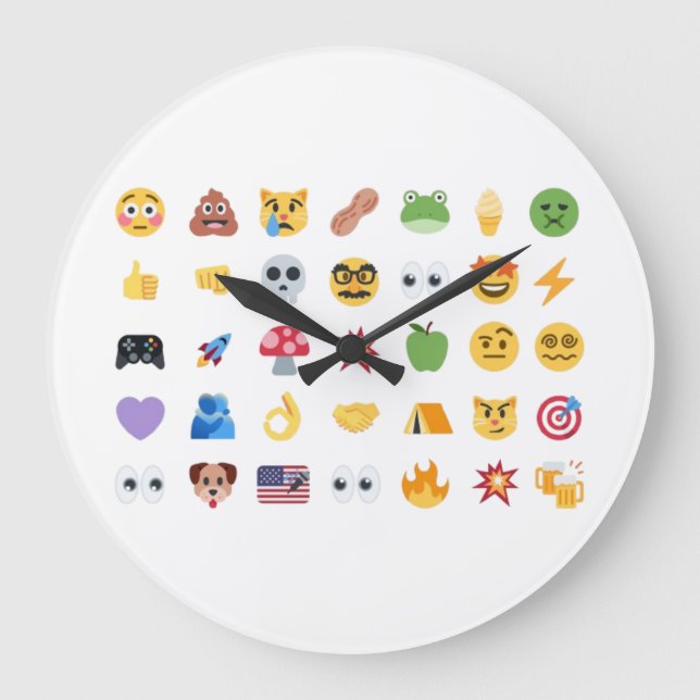 Roaring Kitty 35 Emoji Timeline GME MOASS DFV meme Stor Klocka (Framsida)