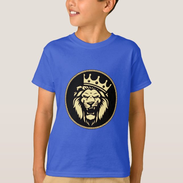 Roaring Kung Lejon T-Shirt (Framsida)