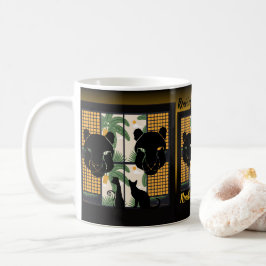 Roaring Puma Hearts Kaffemugg