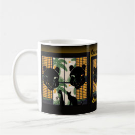 Roaring Puma Hearts Kaffemugg
