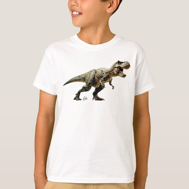 Roaring Rex Äventyr T-Shirt (Framsida)