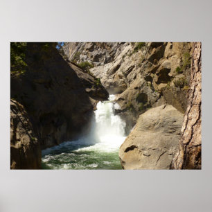 Roaring River Falls i Kings Canyon National Park Poster
