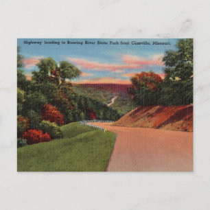 Roaring River State Park, Cassville Missouri Vykort