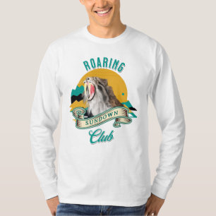 Roaring Sundown Club Sabeltandad Tiger T Shirt