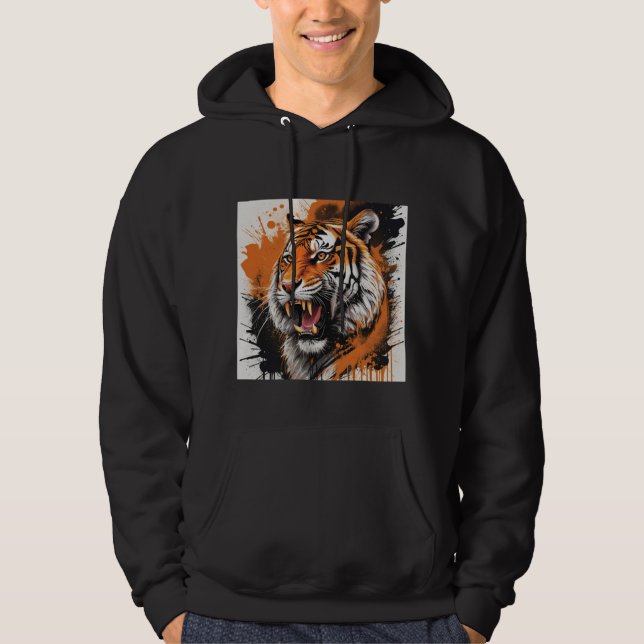 Roaring Tiger Hoodie (Framsida)