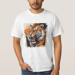 Roaring Tiger Hoodie T Shirt