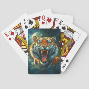 Roaring Tiger Moonlit Jungle Casinokort